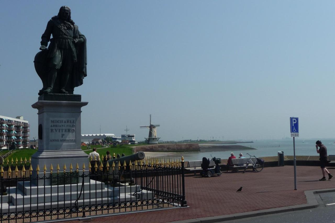 Rijksmonument Havenzicht, Met Zeezicht, Ligging Direct Aan Zee En Centrum Βλισίνγκεν Εξωτερικό φωτογραφία