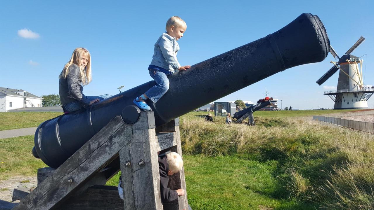 Rijksmonument Havenzicht, Met Zeezicht, Ligging Direct Aan Zee En Centrum Βλισίνγκεν Εξωτερικό φωτογραφία