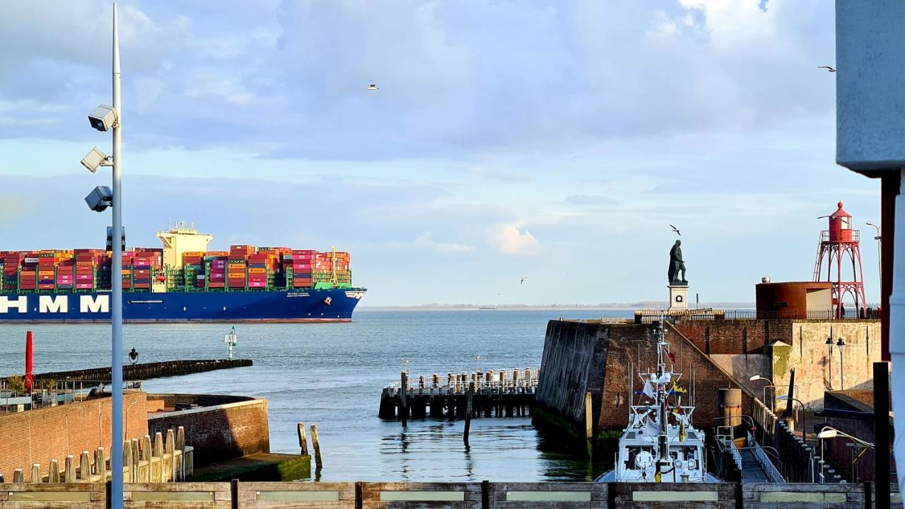 Rijksmonument Havenzicht, Met Zeezicht, Ligging Direct Aan Zee En Centrum Βλισίνγκεν Εξωτερικό φωτογραφία