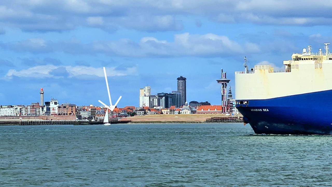 Rijksmonument Havenzicht, Met Zeezicht, Ligging Direct Aan Zee En Centrum Βλισίνγκεν Εξωτερικό φωτογραφία
